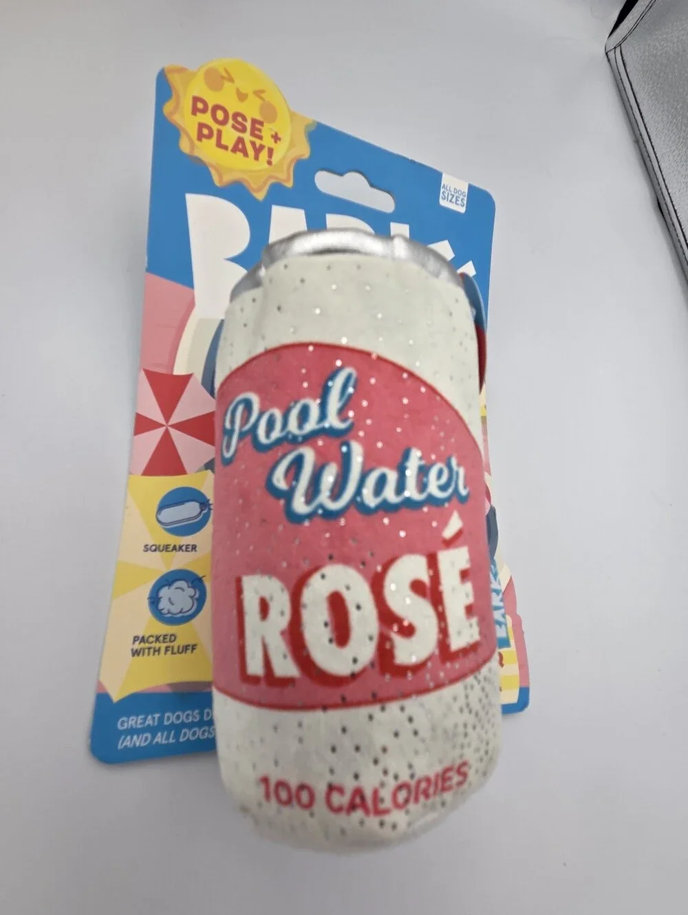 Bark Box Pool Water Rose Dog Toy Nwt